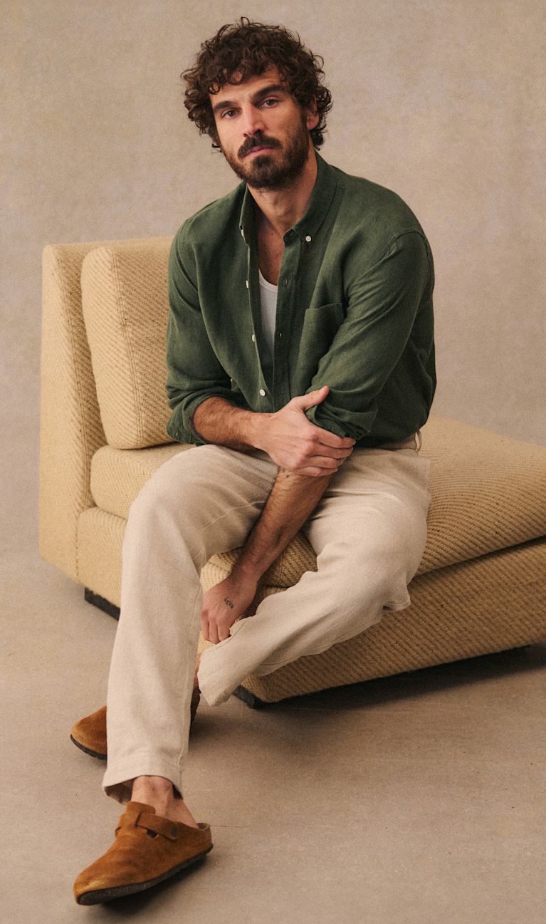 Linen Texture Center