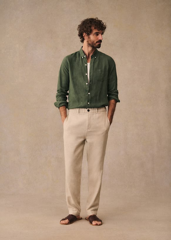 Linen Texture Right